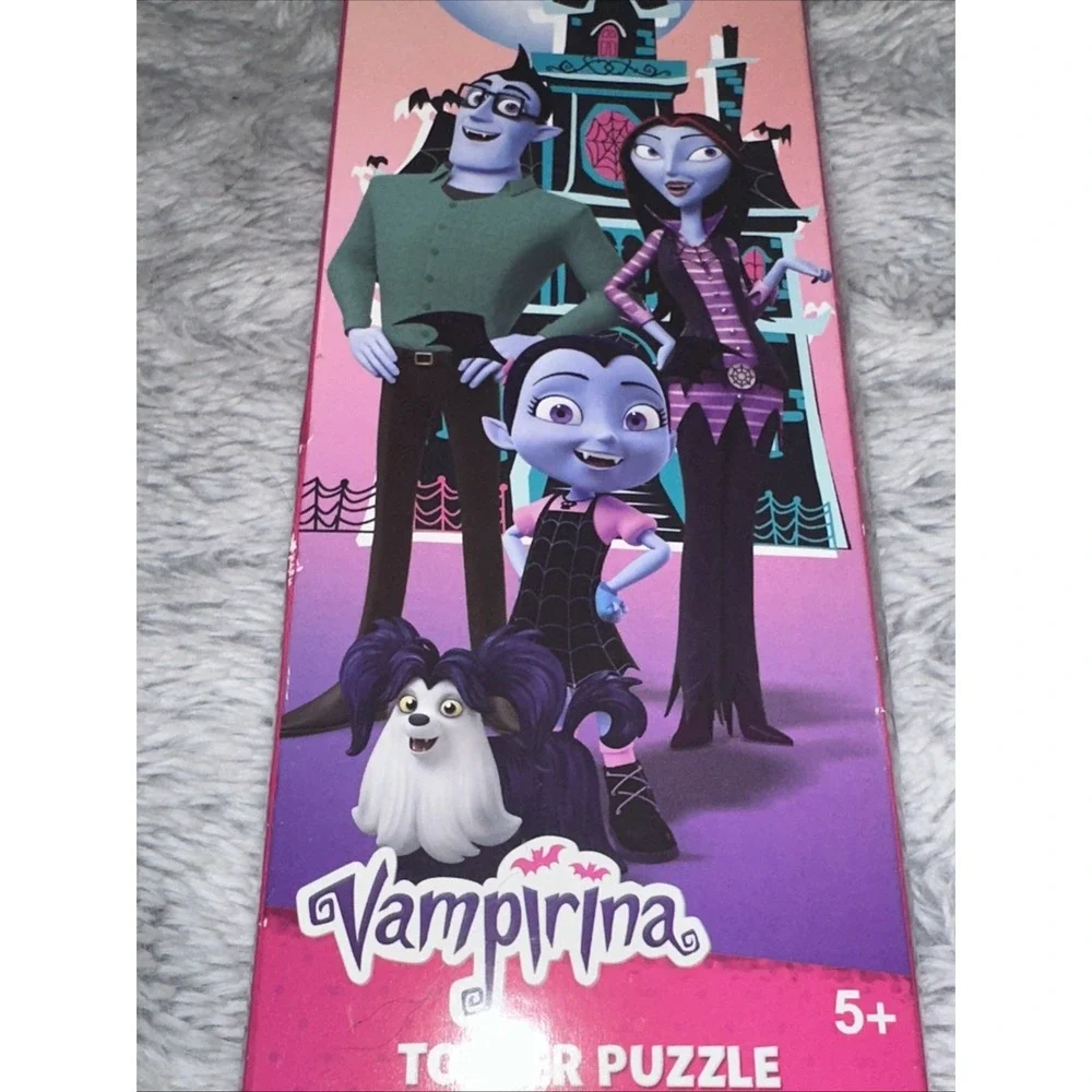 Disney Junior Vampirina Tower Puzzle 24 Piece Grand Puzzle Cardinal 5x18.8in